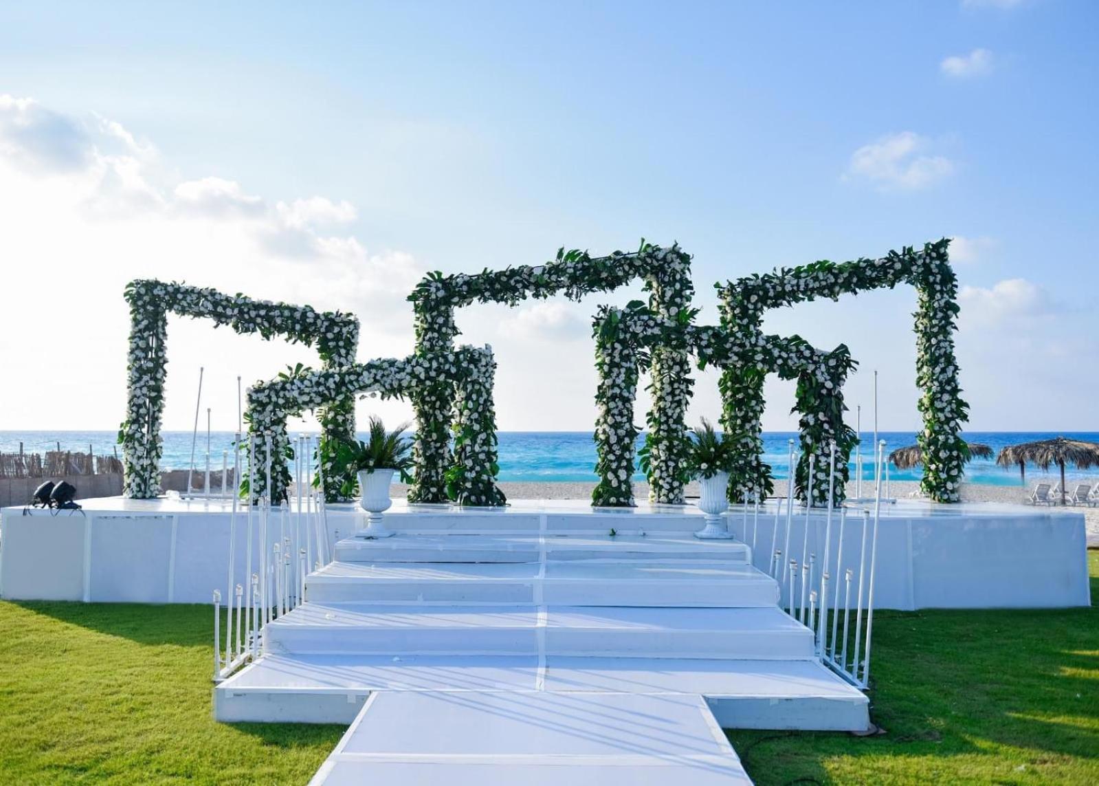 Borg El Arab Beach Resort Kültér fotó The stage of the 2015 edition of the festival